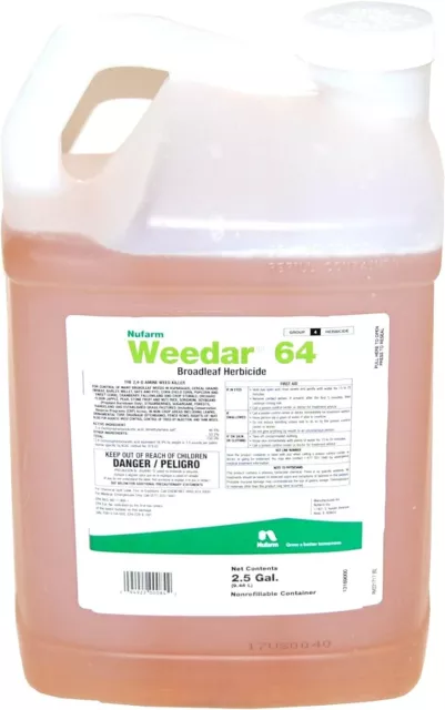 Weedar 64 Broadleaf Herbicide - 2.5 Gallons (2,4-D)