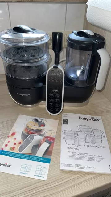 Babymoov Nutribaby Plus 6 in 1 Nahrungszubereiter wie Neu!