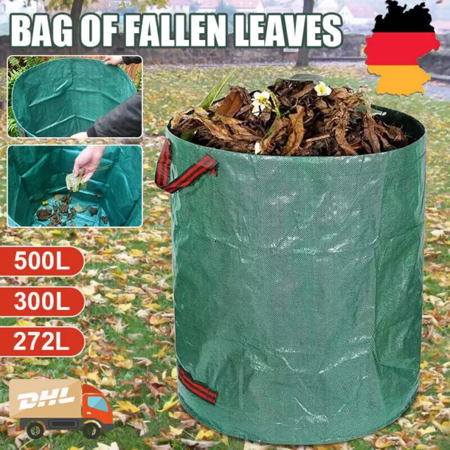 Gartensack Gartenabfallsack Laubsack Gartentasche Rasensack Abfallsack 4 Griffe