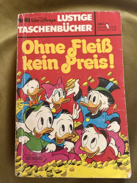 LTB – Lustiges Taschenbuch Nr 49  Ohne Fleiß kein Preis (1981)