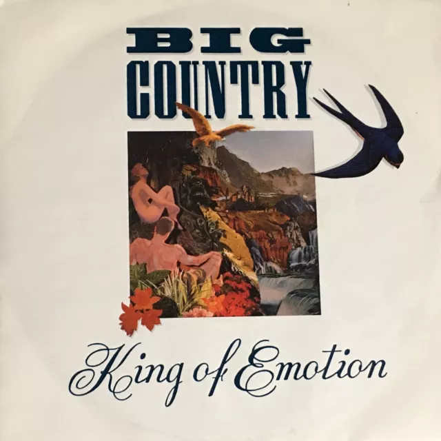 Big Country – King Of Emotion 7" Vinyl Record BIGC 5 (VG+)