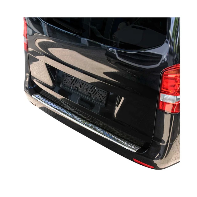Protection Seuil De Coffre En Inox Pour Citroën Jumpy/Spacetourer 2016-2024 - Adhésif, Sans Perçage
