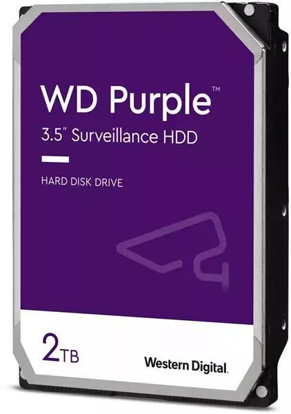 WD (Gebraucht) HDD Purple 3,5" 2TB SATA 6Gb/s WD23PURZ