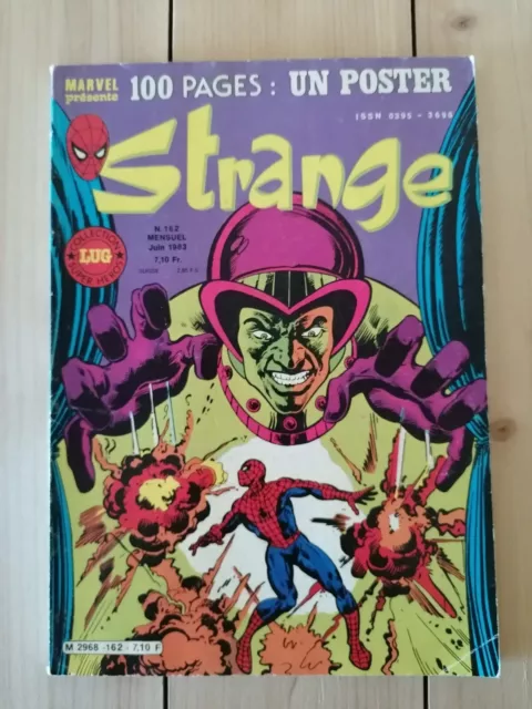 BD Strange 162 Editions LUG Comics Marvel Pas de Poster BE