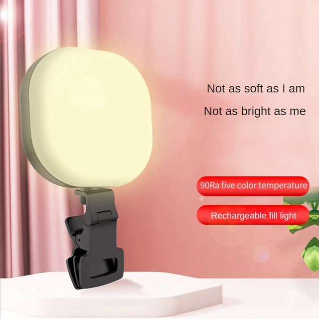 F-610B   Fill Light 3000-7200K LED Live Selfie Light Phone Computer Fill4421