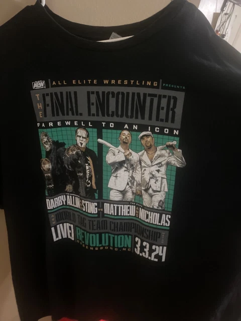 AEW REVOLUTION 2024 Sting Exclusive Event Shirt4XL I Was There Stings