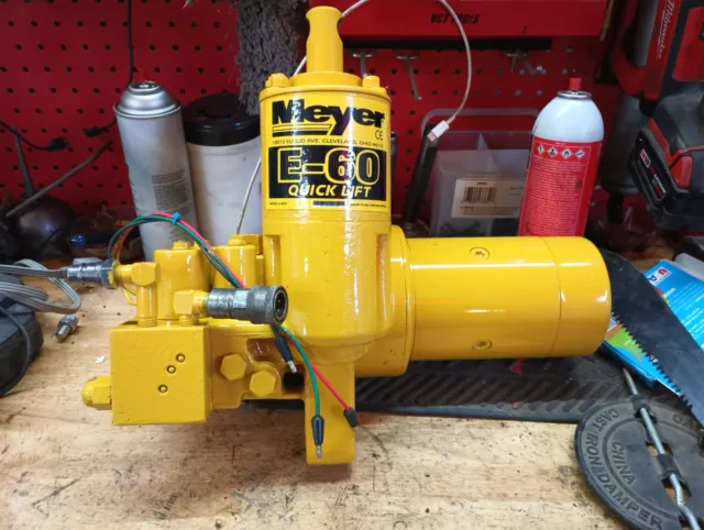 Meyer Snow Plow E47 E60 E-60 Hydraulic Plow Pump Rebuilt