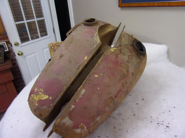 HARLEY DAVIDSON 1937-1939 Flathead 45 Wl-Servi Car Tanks Similar