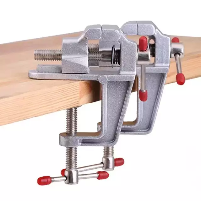 35MM Aluminum Table Bench Vise - Multi-functional DIY Repair Tool