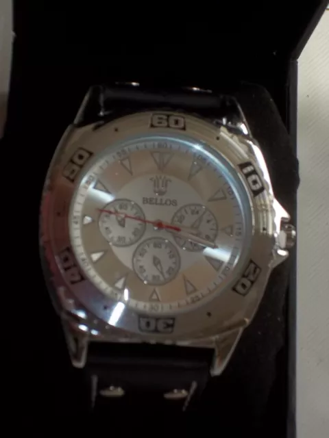 MONTRE HOMME BELLOS Automatique Fourni Avec Sa Boite Produit
