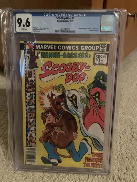 SCOOBY-DOO #1 (1977 Marvel) CGC 9.6 NM+ Hanna Barbera