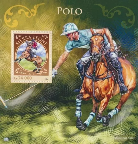 Sierra Leone Block 1062 (kompl. Ausg.) postfrisch 2016 Polo