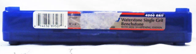 Norton Waterstone Single Grit Benchstone  4000 Grit, 8″ X 3″ X 1″ in Case