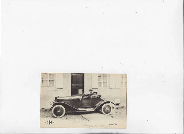 CPA 58 POUGUES LES EAU car DARS RARE