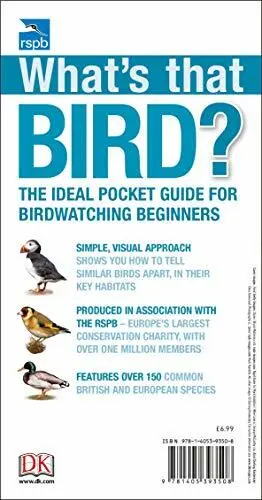 RSPB Whats that Bird: The Simplest ID Guide Ever by DK (Paperback 2012) 2