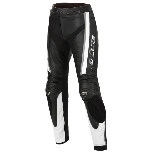 Jodhpurs En Cuir Véritable Noir Et Blanc Pour Homme - Sur Mesure, Neuf (fabriqué à La Commande Au Pakistan)