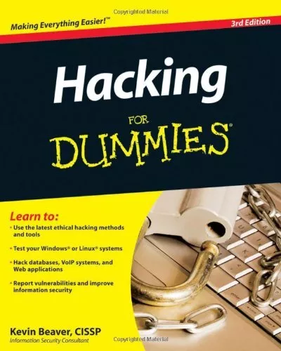 Hacking For Dummies (For Dummies (Computers)) by Beaver, Kevin Paperback Book