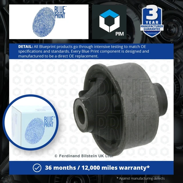 Wishbone / controllo / braccio posteriore cespuglio anteriore inferiore ADT380209 montaggio stampa blu