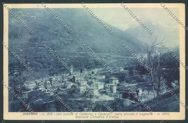 Lecco Margno cartolina LQ4803