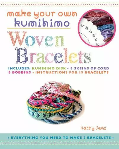 Make Your Own Kumihimo Woven Bracelets by  in Used - Good
