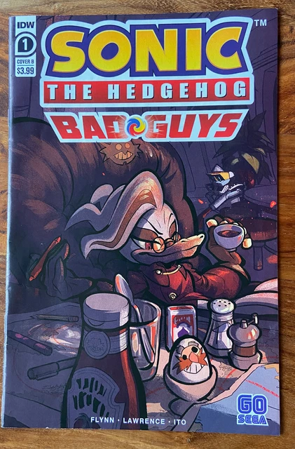 SONIC THE HEDGEHOG: Bad Guys comic, Issue 1 (cover B) 2021, IDW, first ...