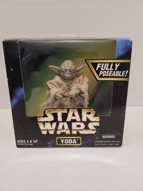 Star Wars Yoda Action Collection Fully Poseable 1999 Action Figure - NEW IN BOX