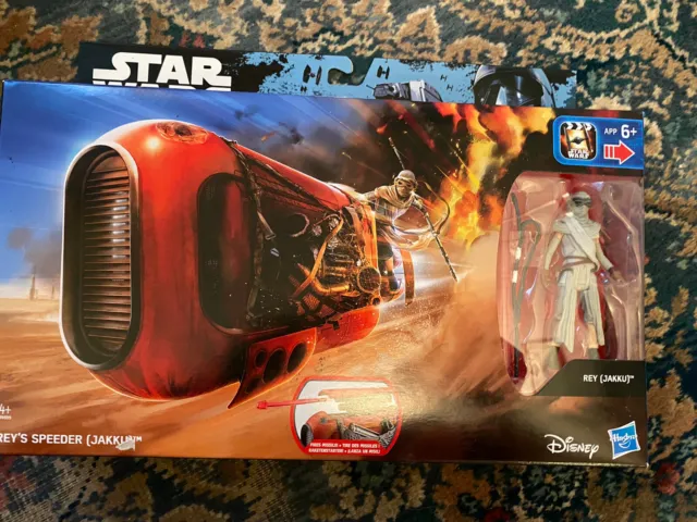 Star Wars The Force Awakens Rey's Speeder  and Rey Figure