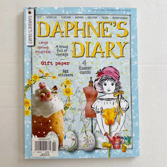 DAPHNE'S DIARY Number 5 2023 POSTER Holiday Tips FLOWER POWER