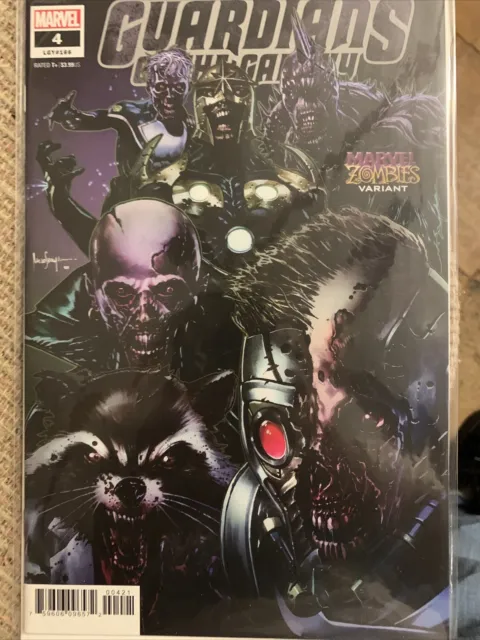 Guardians Of The Galaxy 4 Mico Suayan Marvel Zombies Variant Nm