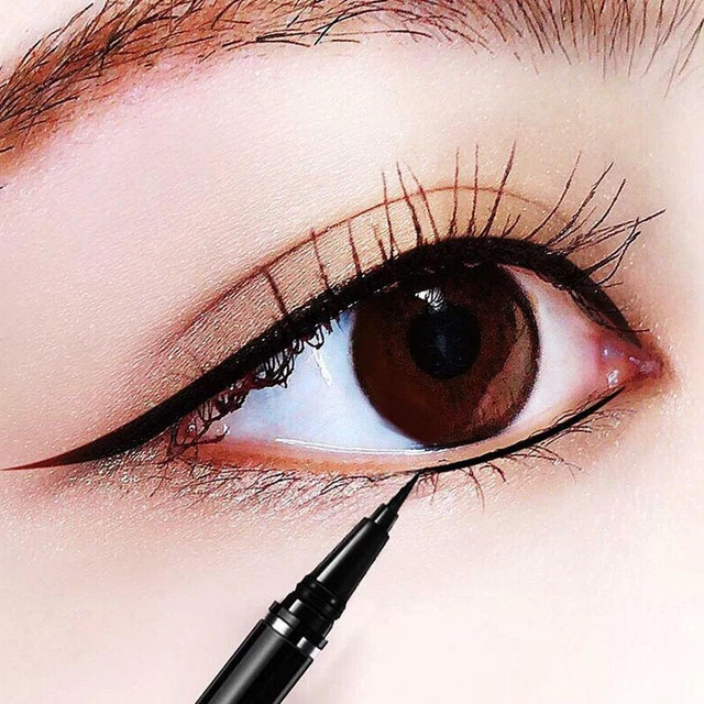 LIQUID EYE LINER Pen Pencil Black Waterproof Eyeliner Makeup Beauty