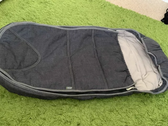 Mamas & Papas Alle Jahreszeiten Fussmuff Für Kinderwagen - Grau Mari