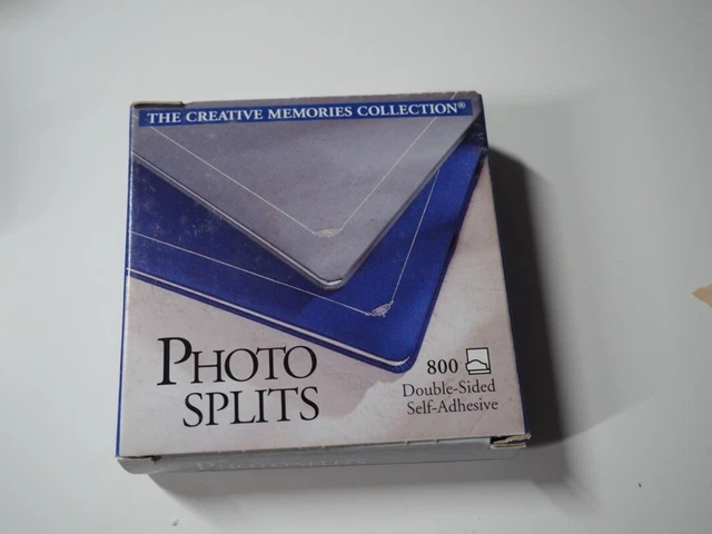Divisiones de fotos de recuerdos creativos, caja abierta