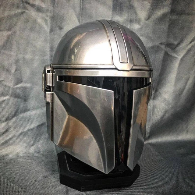 MANDALORIAN STEEL HELMET STARWARS Cosplay Prop Movie Helmet Replica
