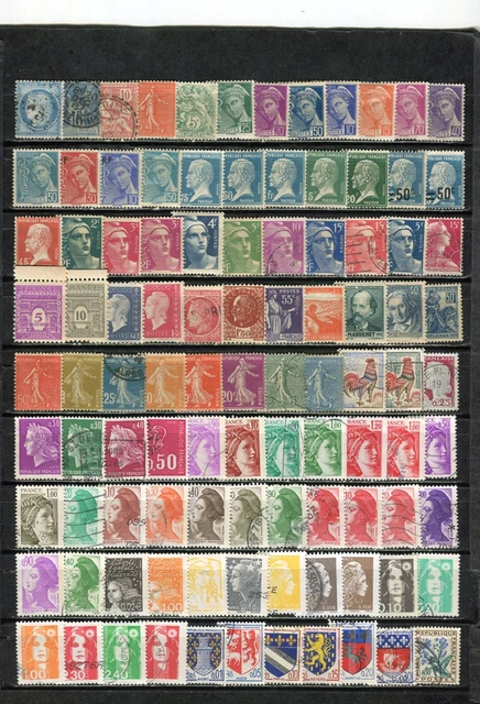 1 feuille de 100 Timbres de France 703 arc de triomphe neufs