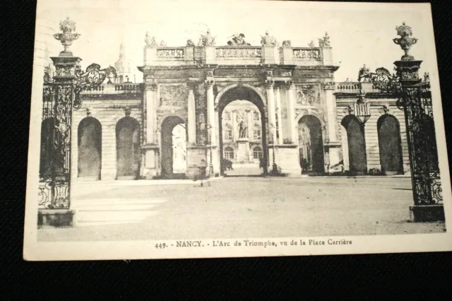 Nancy Arc De Triomphe Place Carriere 1935