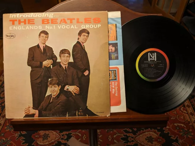 INTRODUCING THE BEATLES MONO Vee-Jay VJLP-1062 LP 1062 *1964*