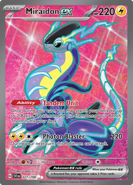 Miraidon Pokemon Card Gold FOR SALE! - PicClick