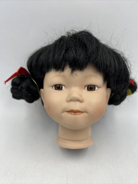 Duck House Heirloom Asian Doll Head Only