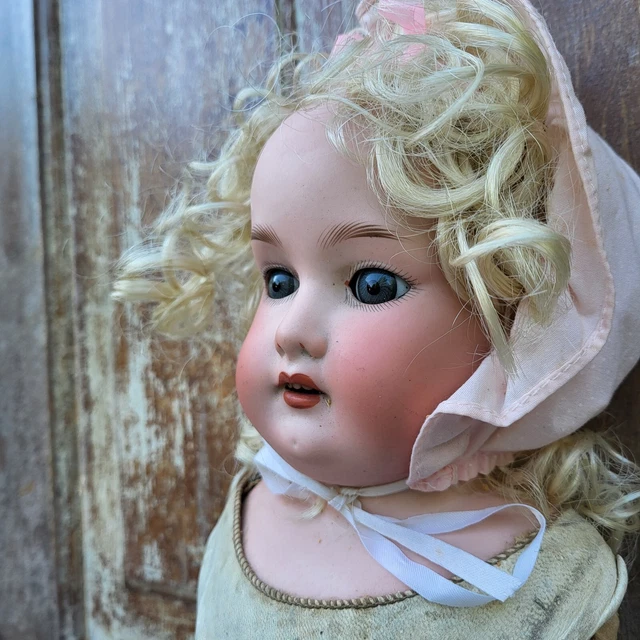 ANTIQUE DOLL FOR repair Germany 370 Armand Marseille A 6 M Beautiful