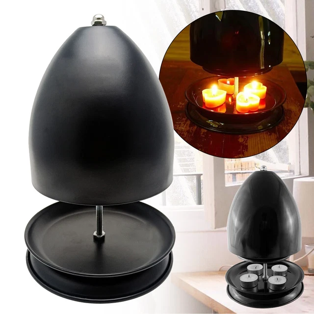 TEA LIGHT OVEN Double-Walled Radiator Candle Heater for 6 Tealights ...