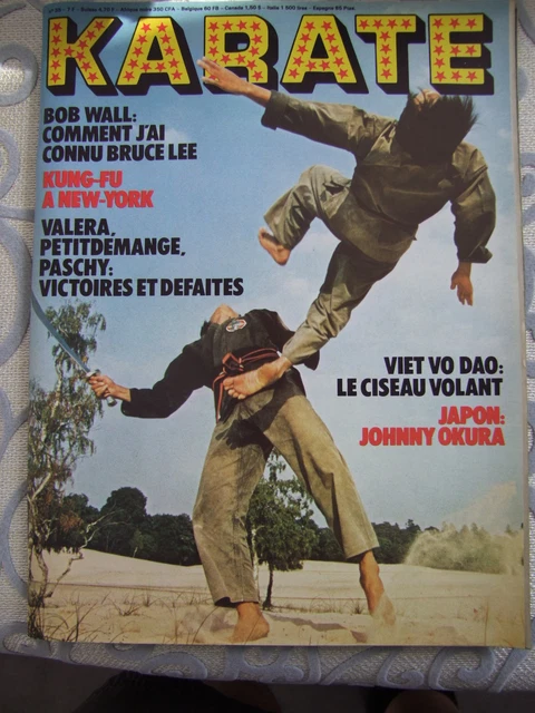 Magazine Cinema Art Martiaux Bruce Lee JCVD Jackie Chan Kung