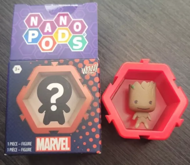 Marvel WOW Nano Pods Guardians of the Galaxy Groot