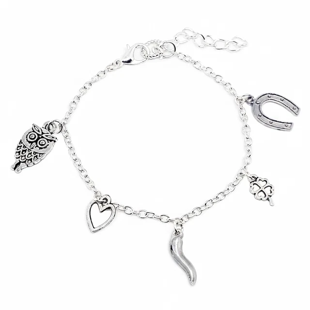 Bracciale Donna Argento 925 Con Quadrifoglio Portafortuna E Zirconia – Albero Della Vita, Lunghezza Regolabile, Confezione Regalo