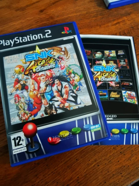 Jeu PS2 SNK Arcade Classics Vol. 1 [PAL] - Complet Avec Notice - Bon état