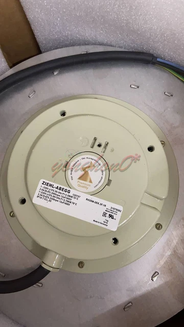 ONE NEW Siemens 6SY7000-0AE32 Radial Fan ZIEHL ABEGG RH28m-2EK.3F.1R