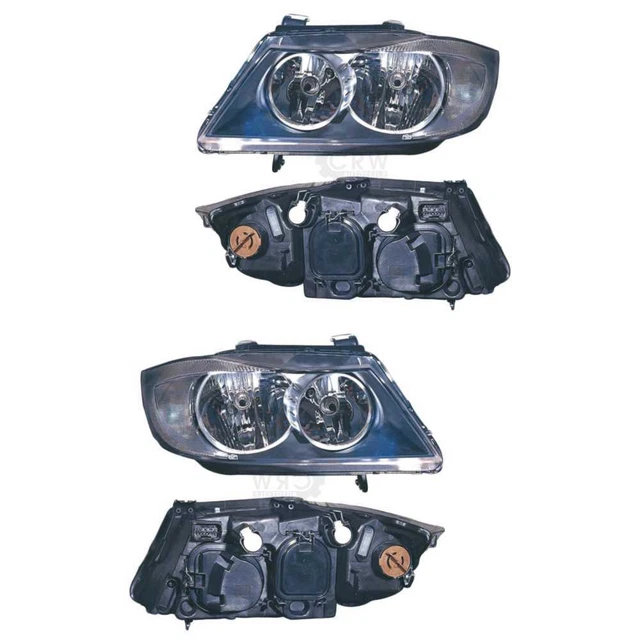 BMW E39 Scheinwerfer Set H7/Angel Eyes LED– Limo/Touring – DMV Autoglas