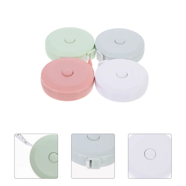 4 Pcs Small Tape Measure Precision Child Elastikon Tape Double Sided Cloth Ruler