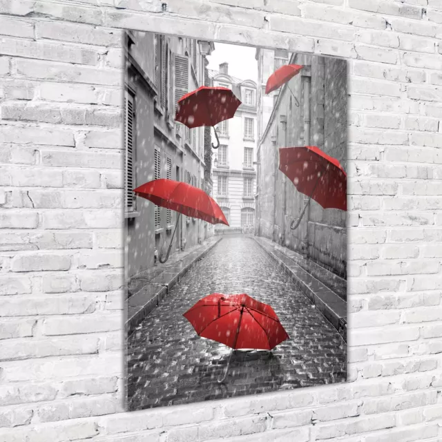Imagen Vidrio Moderna Pintura La Pared Decoración Hogar  70x100 Parasol Francia