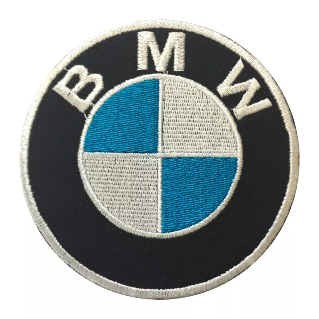 BMW Car Brand Logo Patch Iron On Patch Sew On Embroidered Patch