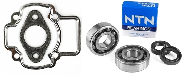 Kit Roulement Direction Complet Piaggio Typhoon Stalker NRG - Cuvettes + Roulements